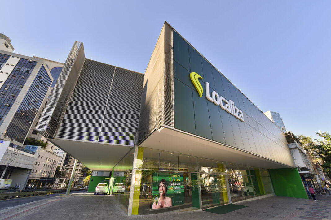 Agência modelo da Localiza em Belo Horizonte.