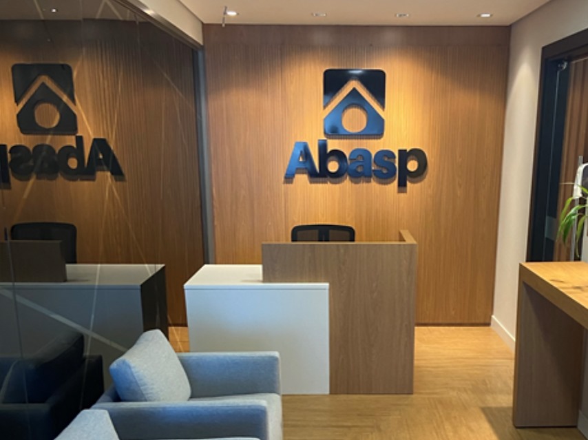 Recepção da sede da Abasp