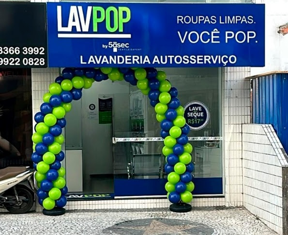 Fachada da Lavpop
