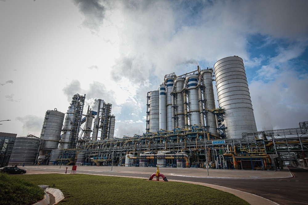 Planta industrial da Suzano