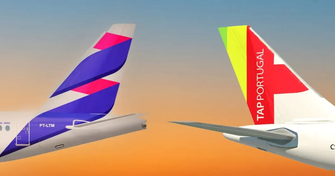 Aeronaves Latam e Tap