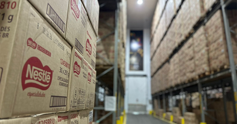Centro de distribuição da Nestlè