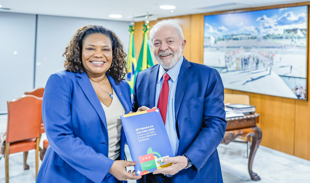 Lula e Margareth Menezes