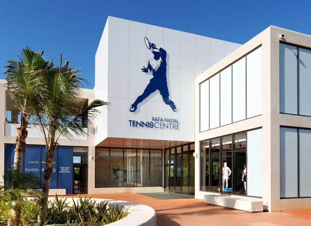 Fachada do Rafa Nadal Tennis Centre