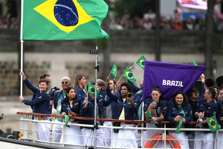 Delegação brasileira Olimpiadas Paris