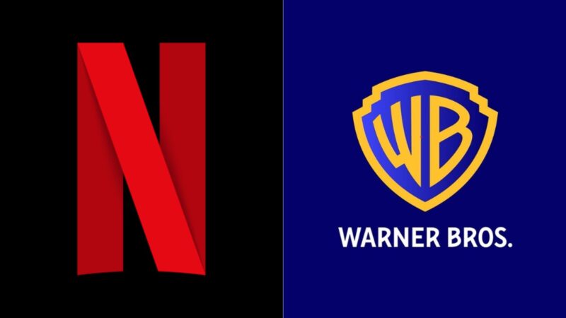 Marcas Netflix e Warner Bros