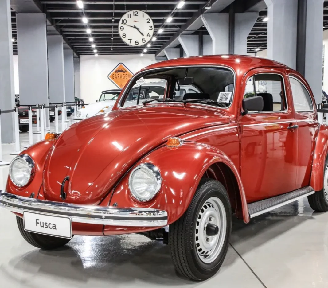 Fusca vermelho