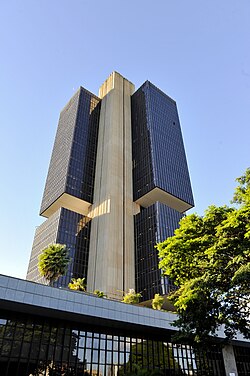 Edifício sede do Banco Central do Brasil.