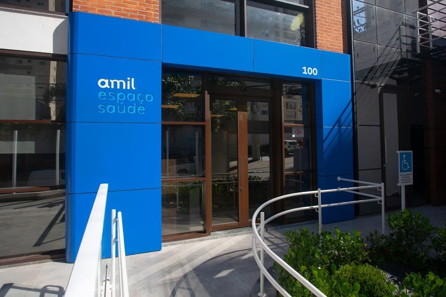 Fachada loja Amil