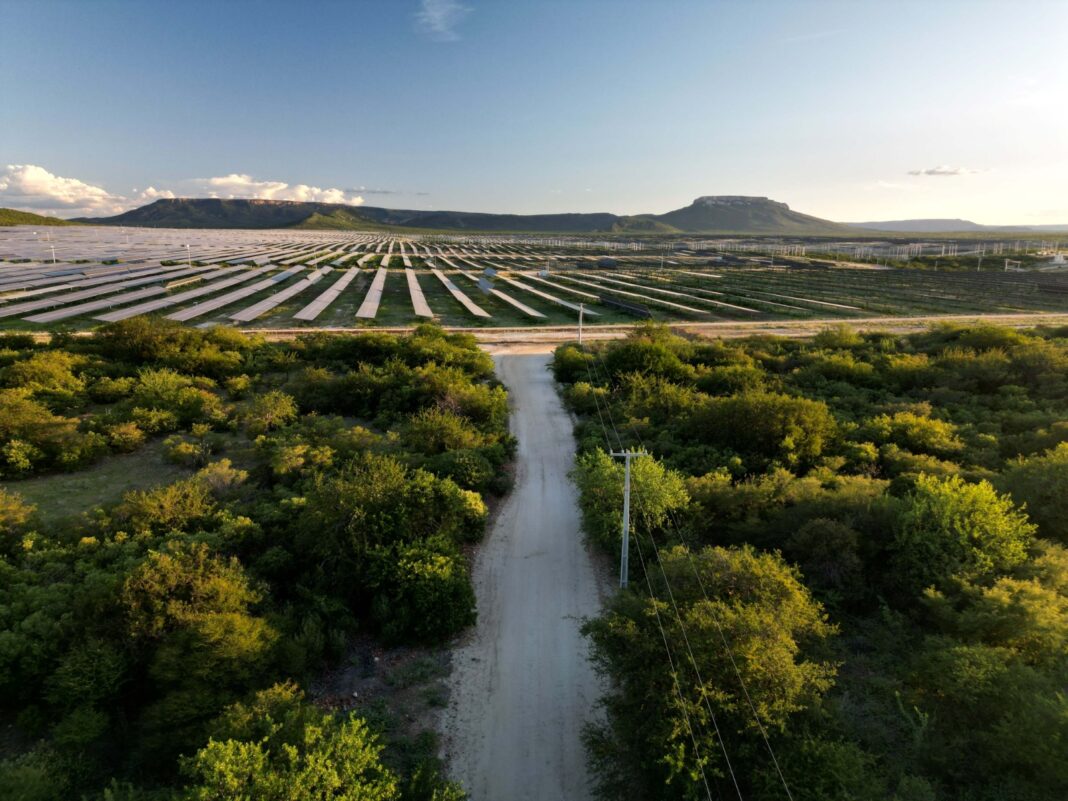 Fazenda de energia solar