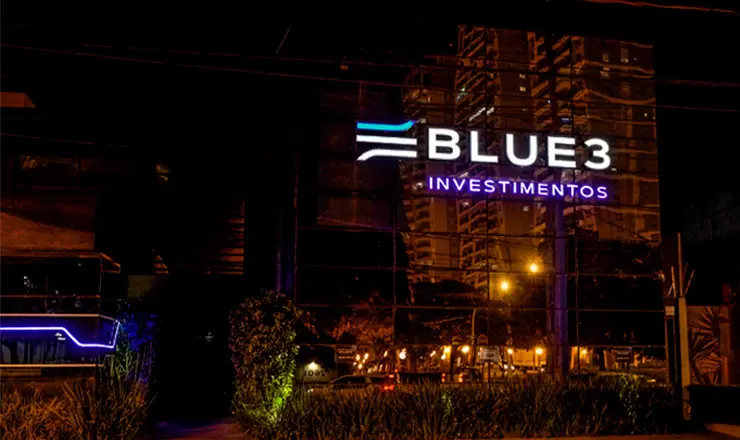 Fachada da Blue3 Investimentos