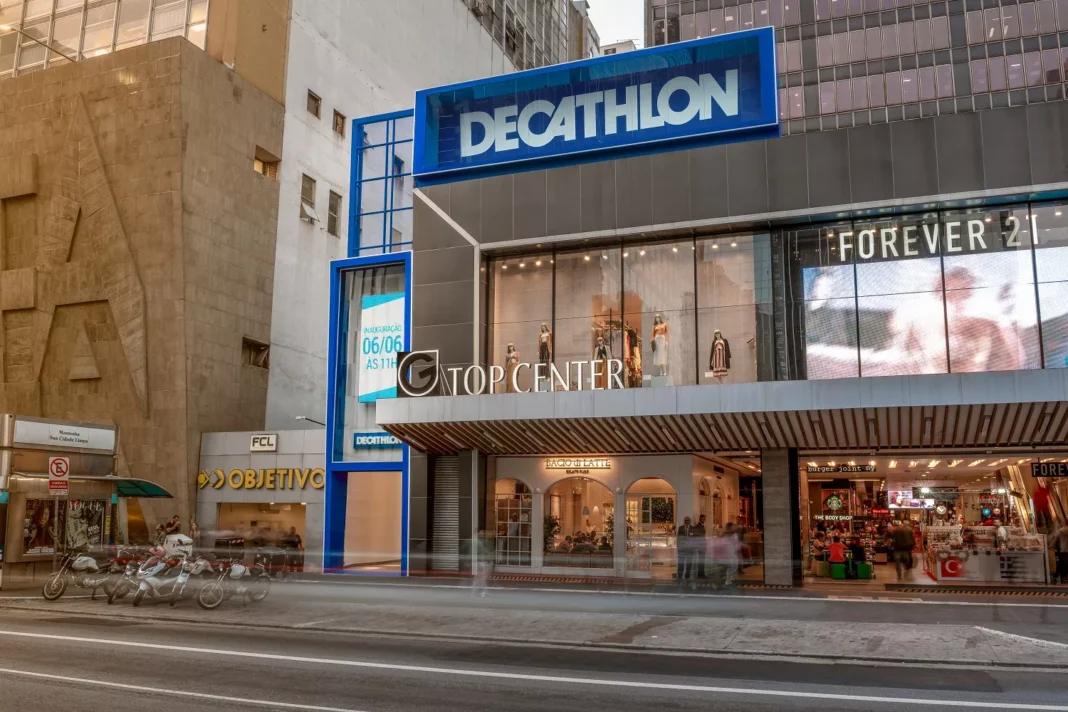 Loja Decathlon na Avenida Paulista