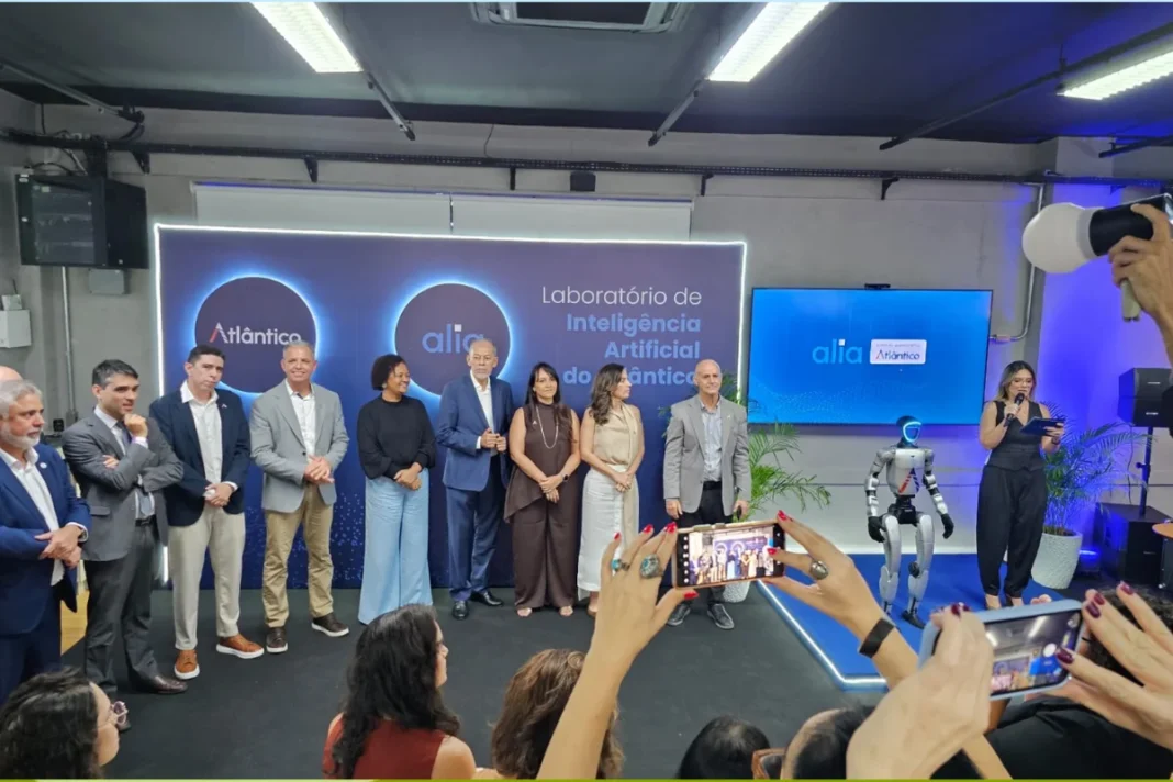 Inauguração de laboratótio de IA no Instituto Atlântico