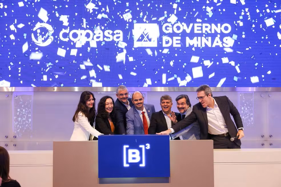 Cerimônia na B3 encerra processo de privatização da Copasa