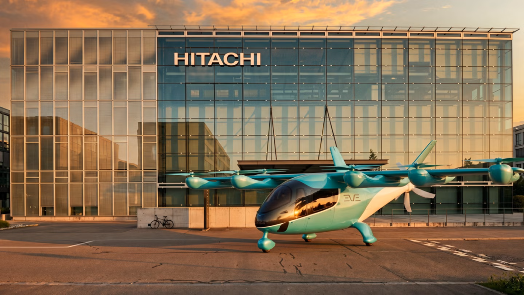 eVTOLs Hitachi Energy e Eve Air Mobility