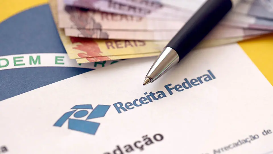Ilustração de arrecadação