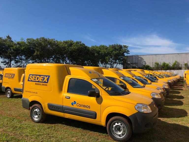 Frota de veículos dos Correios