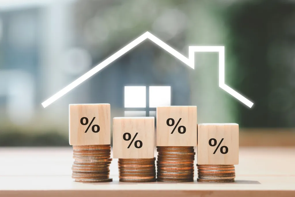Ilustração de crédito imobiliário