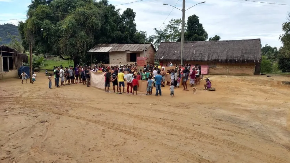 Aldeia indígena em Angra dos Reis